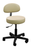 "Advantage" Pro Salon Stool with Backrest