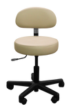 "Advantage" Pro Salon Stool with Backrest