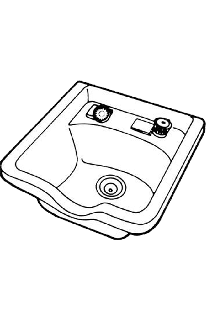 Fiberglass Shampoo Bowl