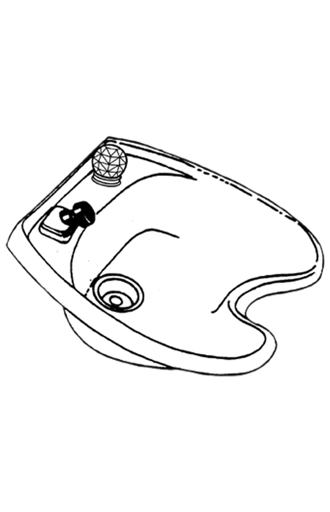 Cultured Marble Shampoo Bowl